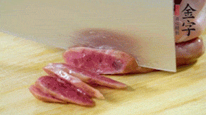 金字火腿、金字香腸、金字臘肉切片。