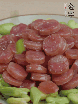 出鍋撒蔥花。