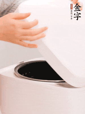 泡發(fā)香菇的水和調(diào)好的醬汁混合在一起，倒入電飯煲中，煮飯。