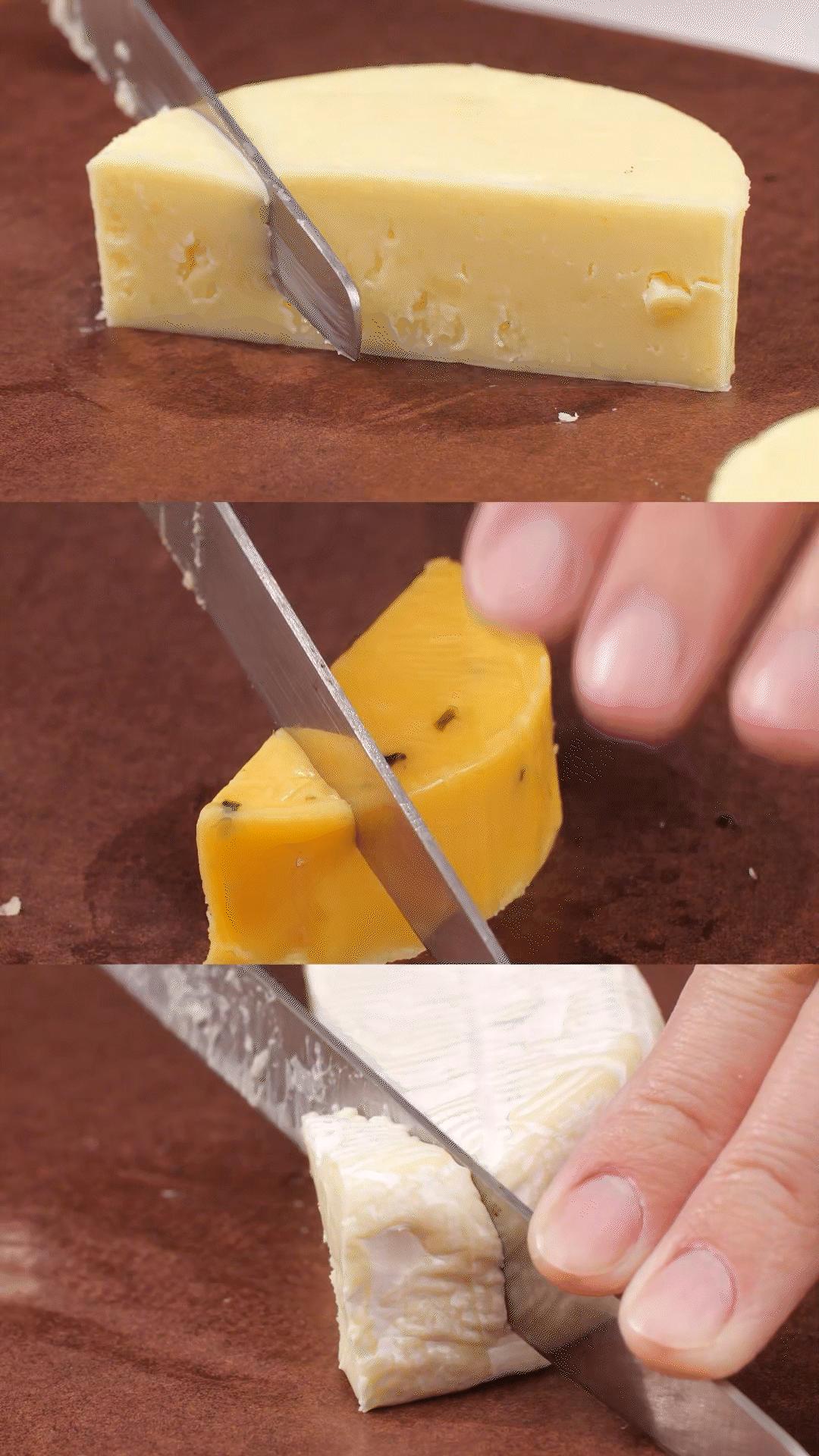 開心果去殼去皮、奶酪切塊，